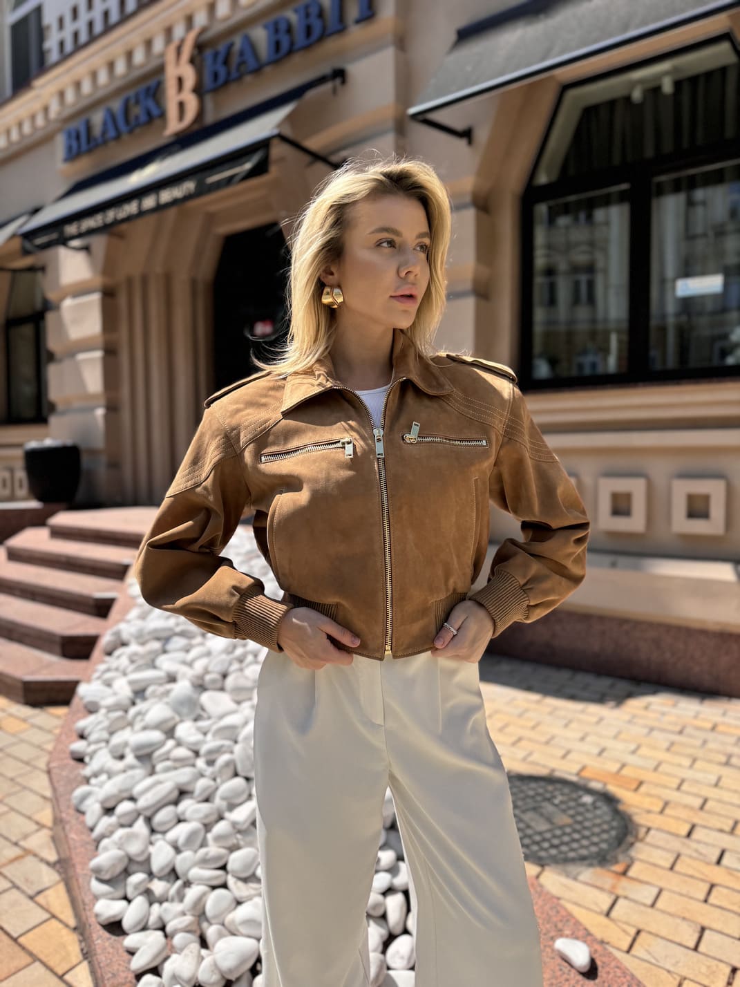 Куртка бомбер Camel