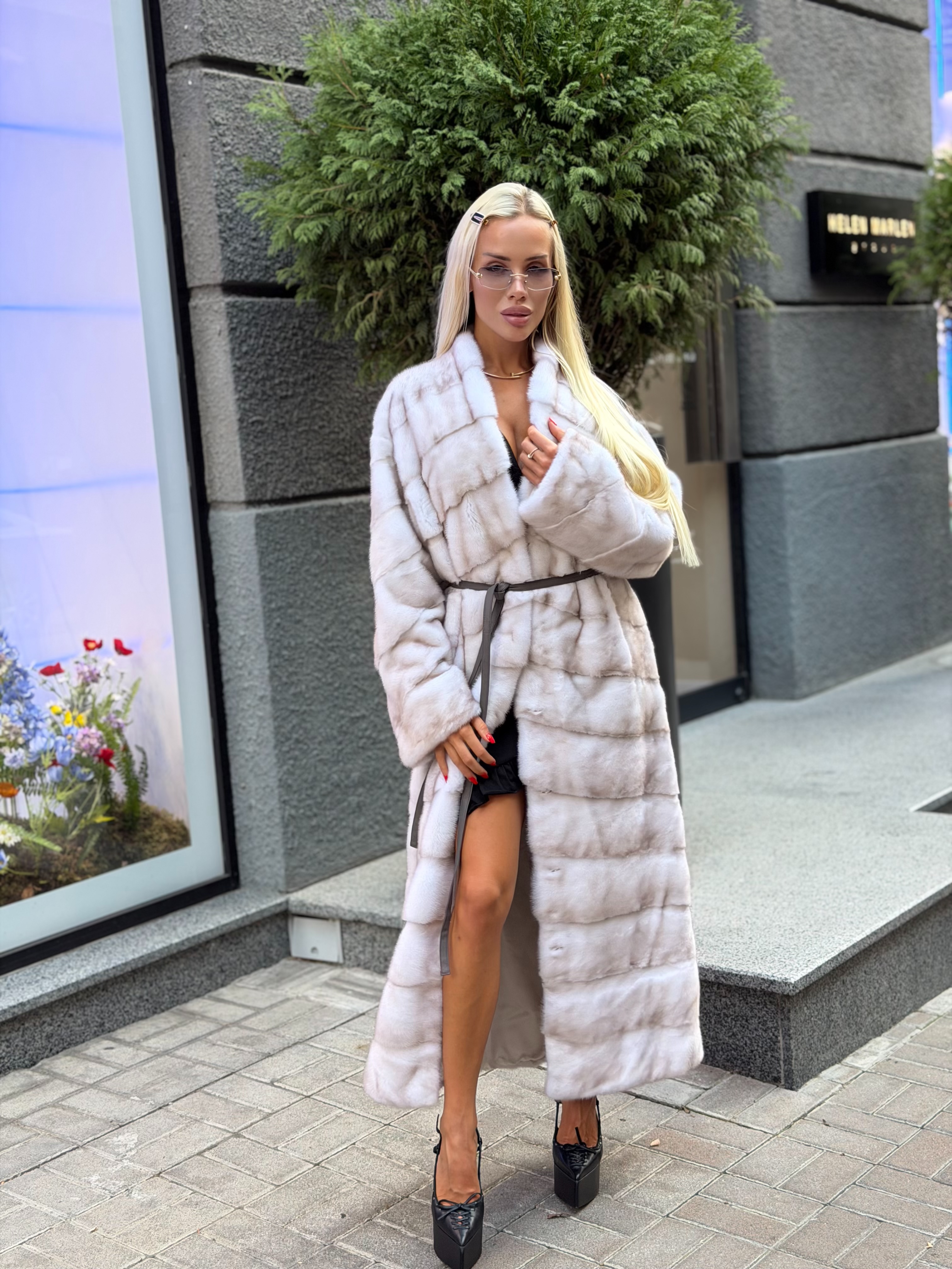 Шуба норка Nafa Ivory