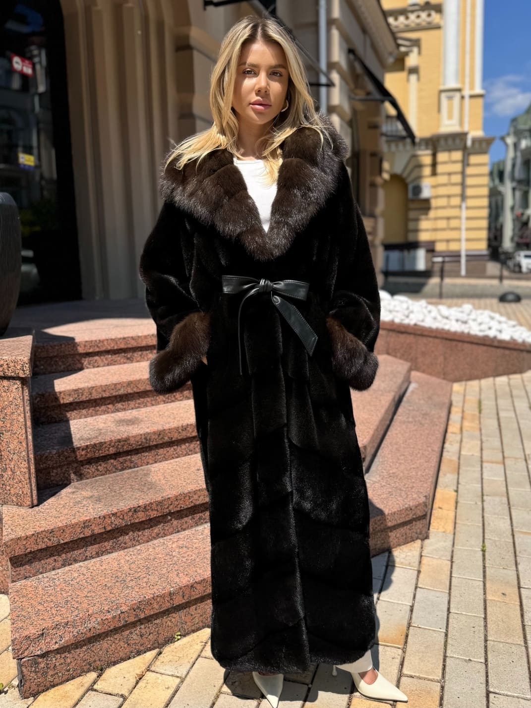 Шуба норка Black Nafa Ekaterina