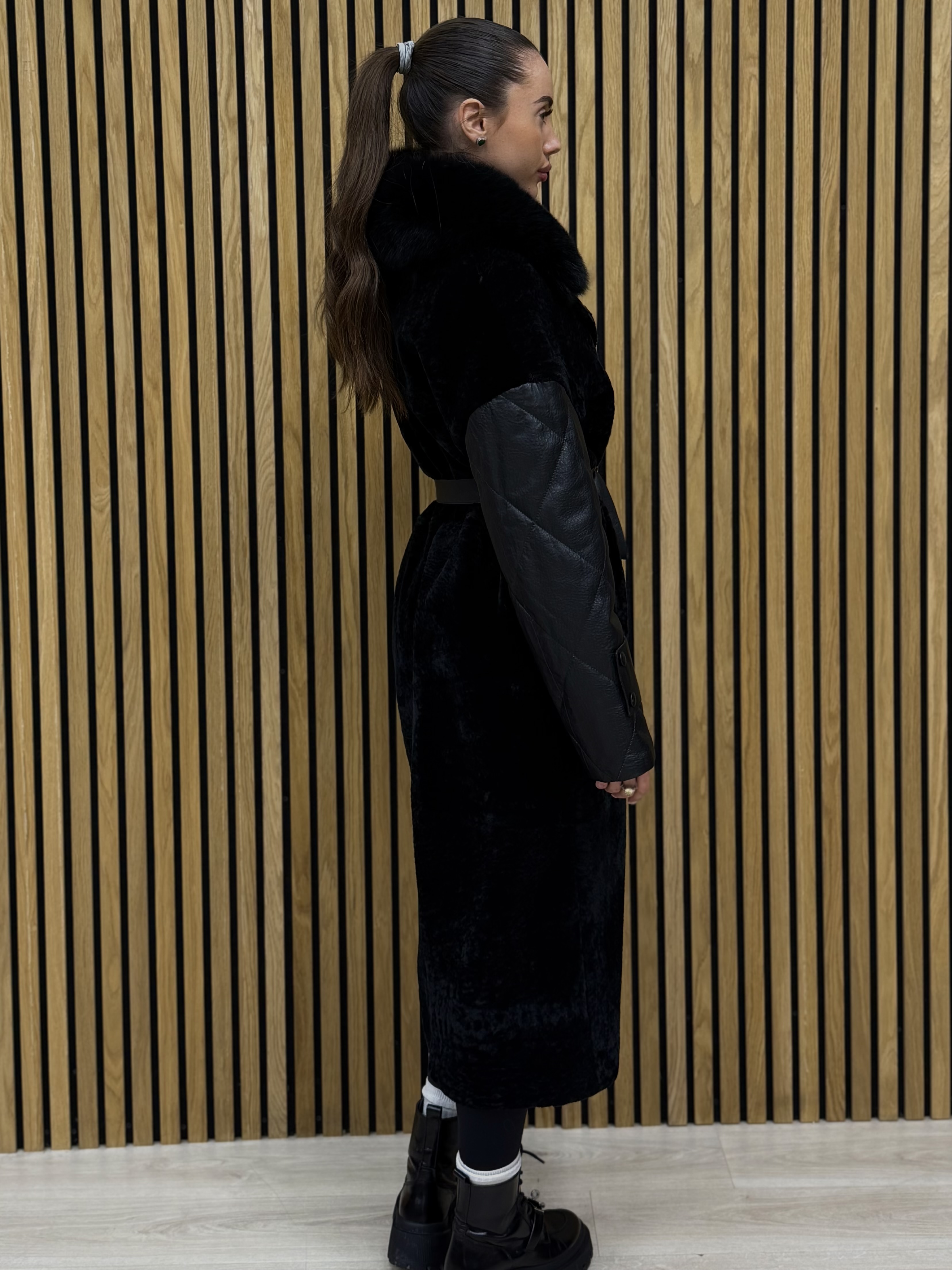 Дублянка овчина песець — фото 3