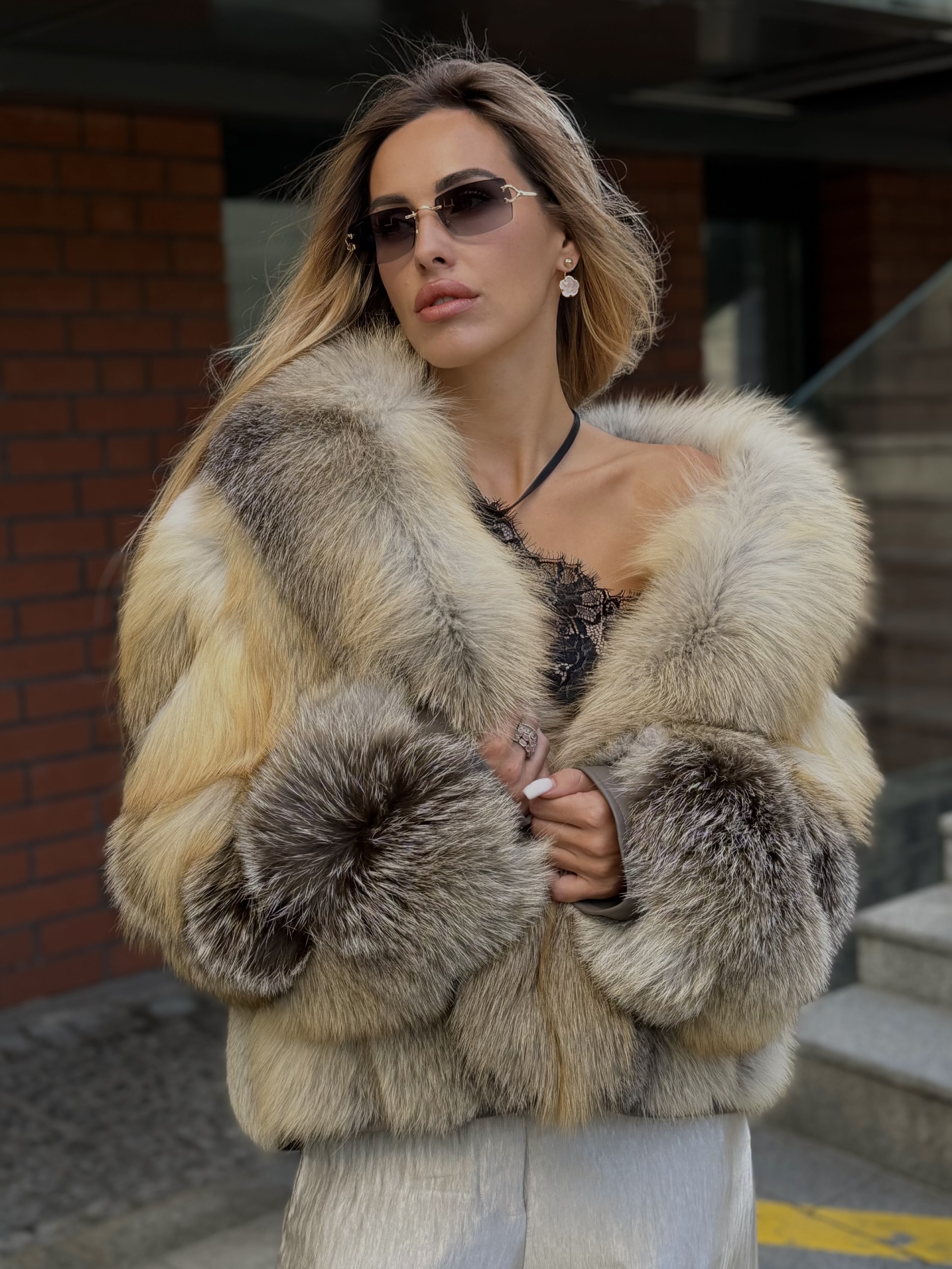 Полушубок Fox Gold