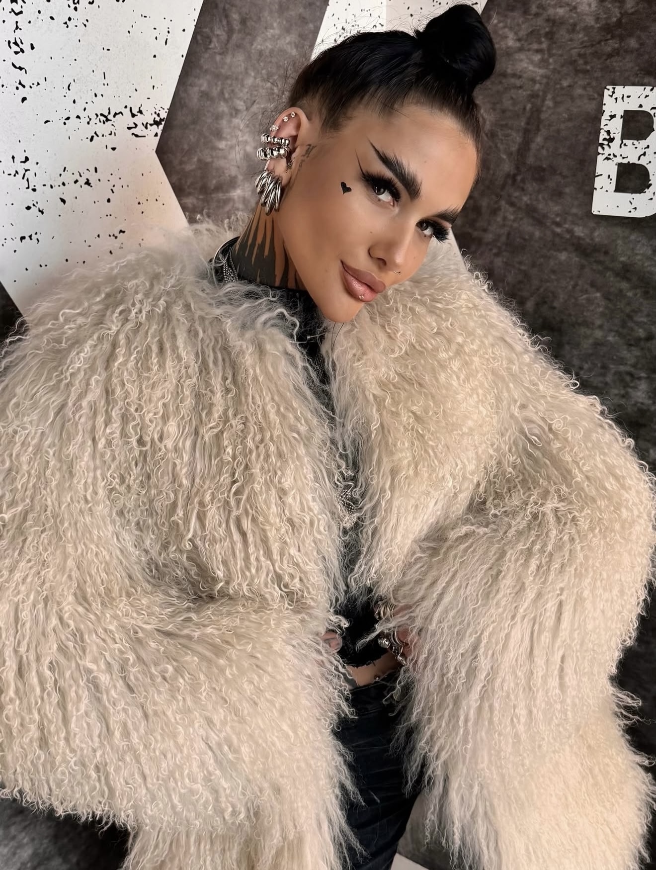 Полушубок лама Maxi — фото 2